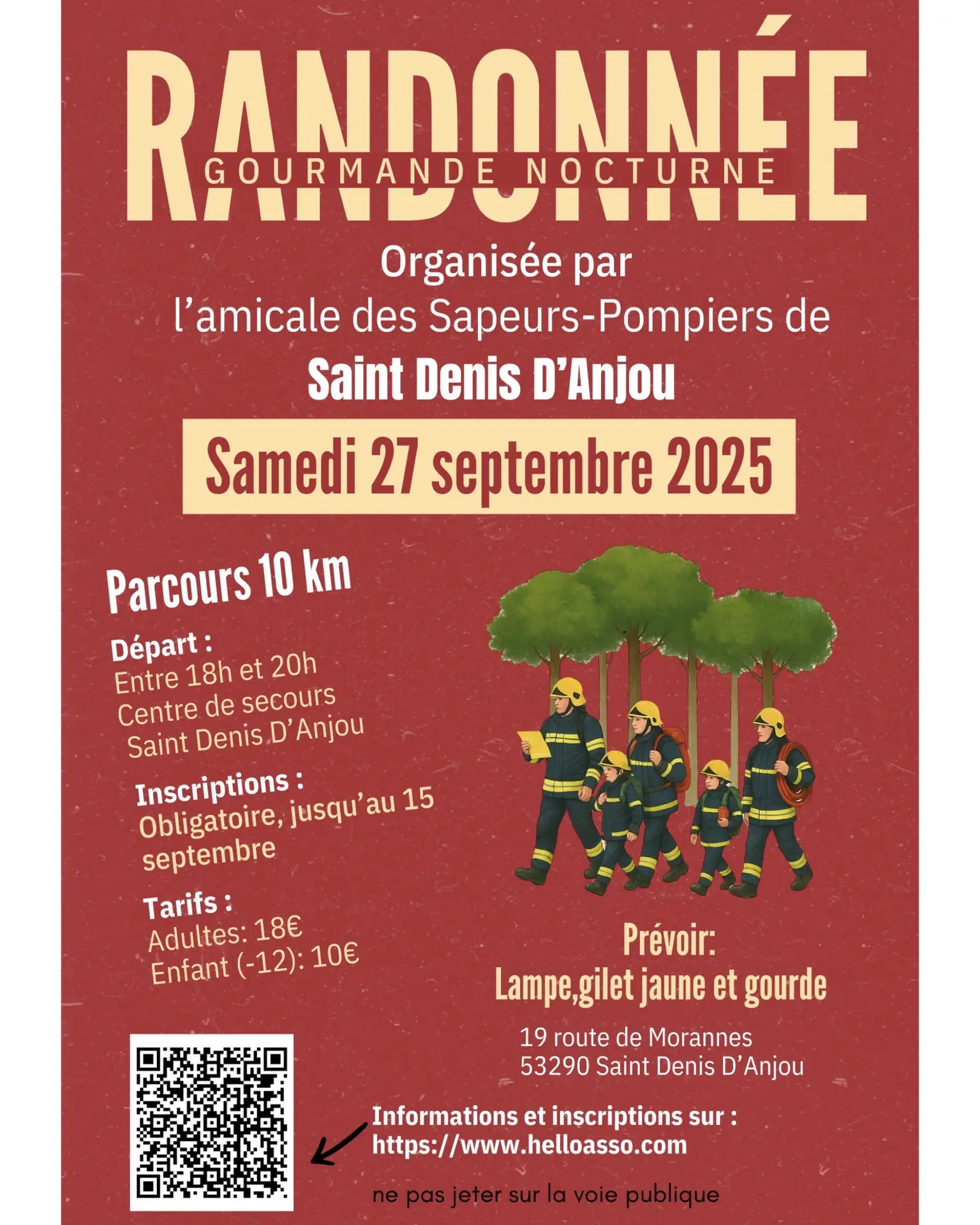 Randonnée des pompiers