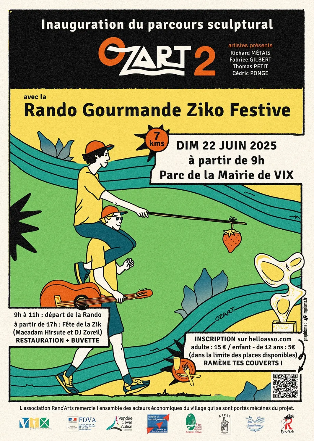 Rando Gourmande Ziko Festive Vix