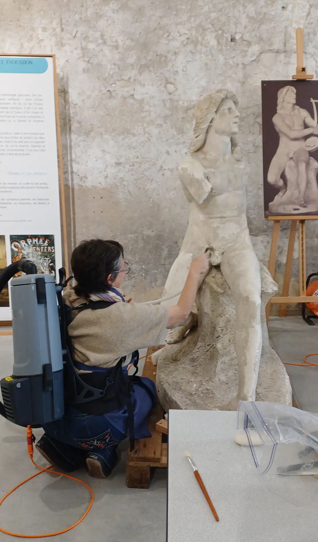 Restauration en public