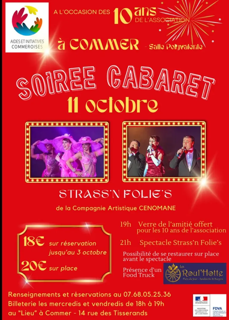 SOIREE CABARET COMMER