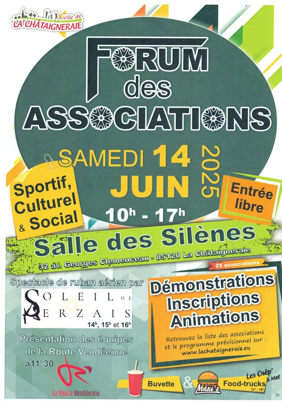 forum des associations - la Châtaigneraie - 85