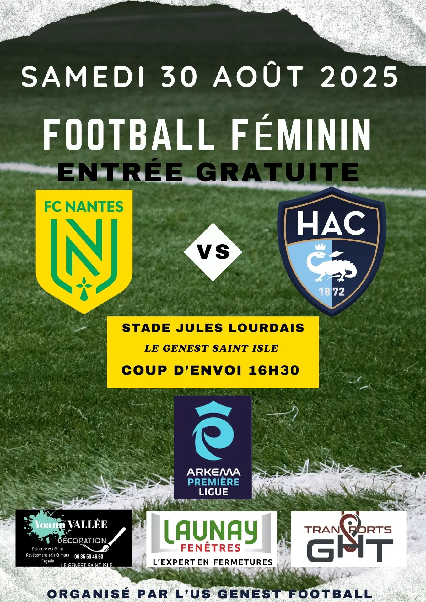 Match de préparation football féminin