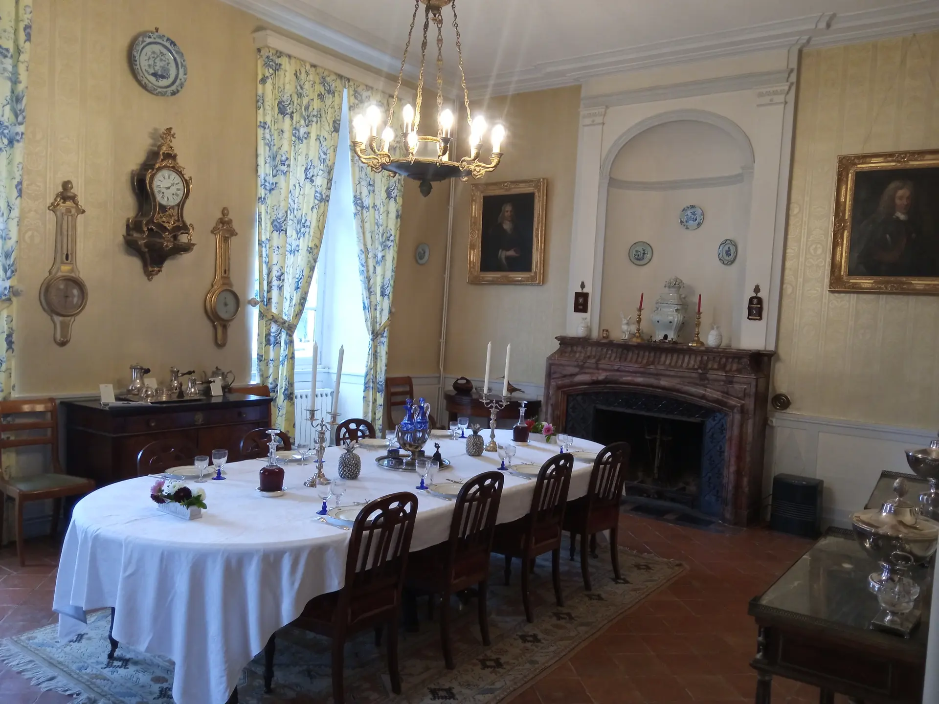 Visite intérieure du château