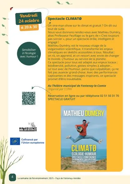 Semaine environnement CLIMATO