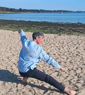 Séance de Tai-Chi avec Christophe Legeay
