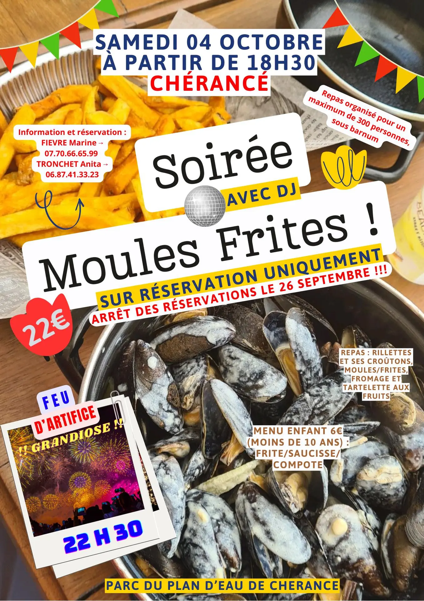 Soirée moules-frites Chérancé 4 10