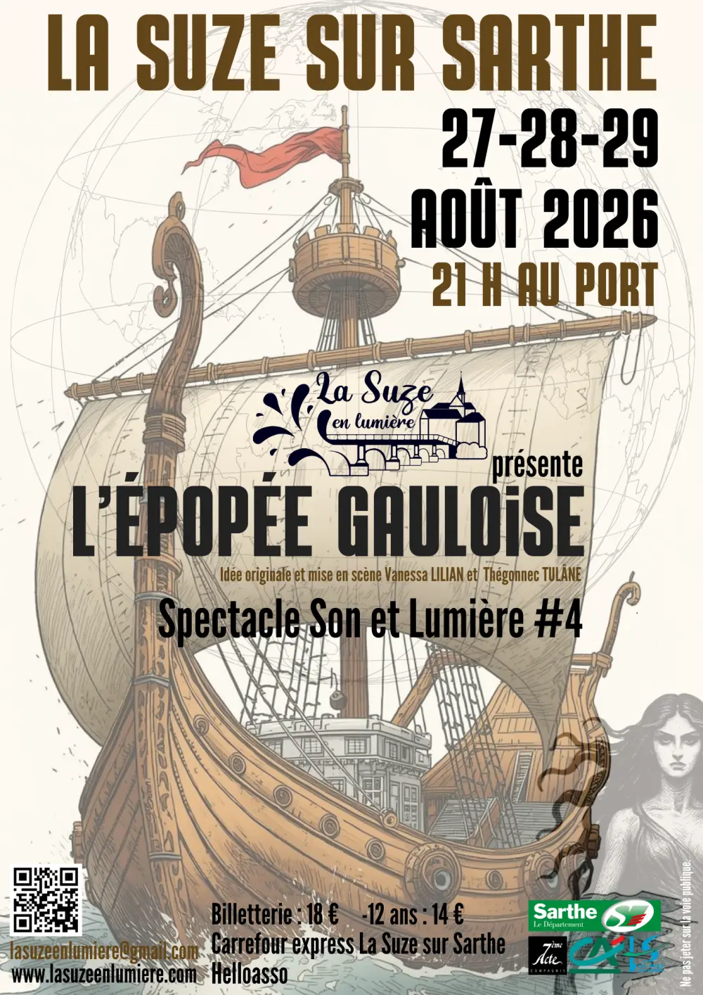 Spectacle son et lumière 27 au 29 août
