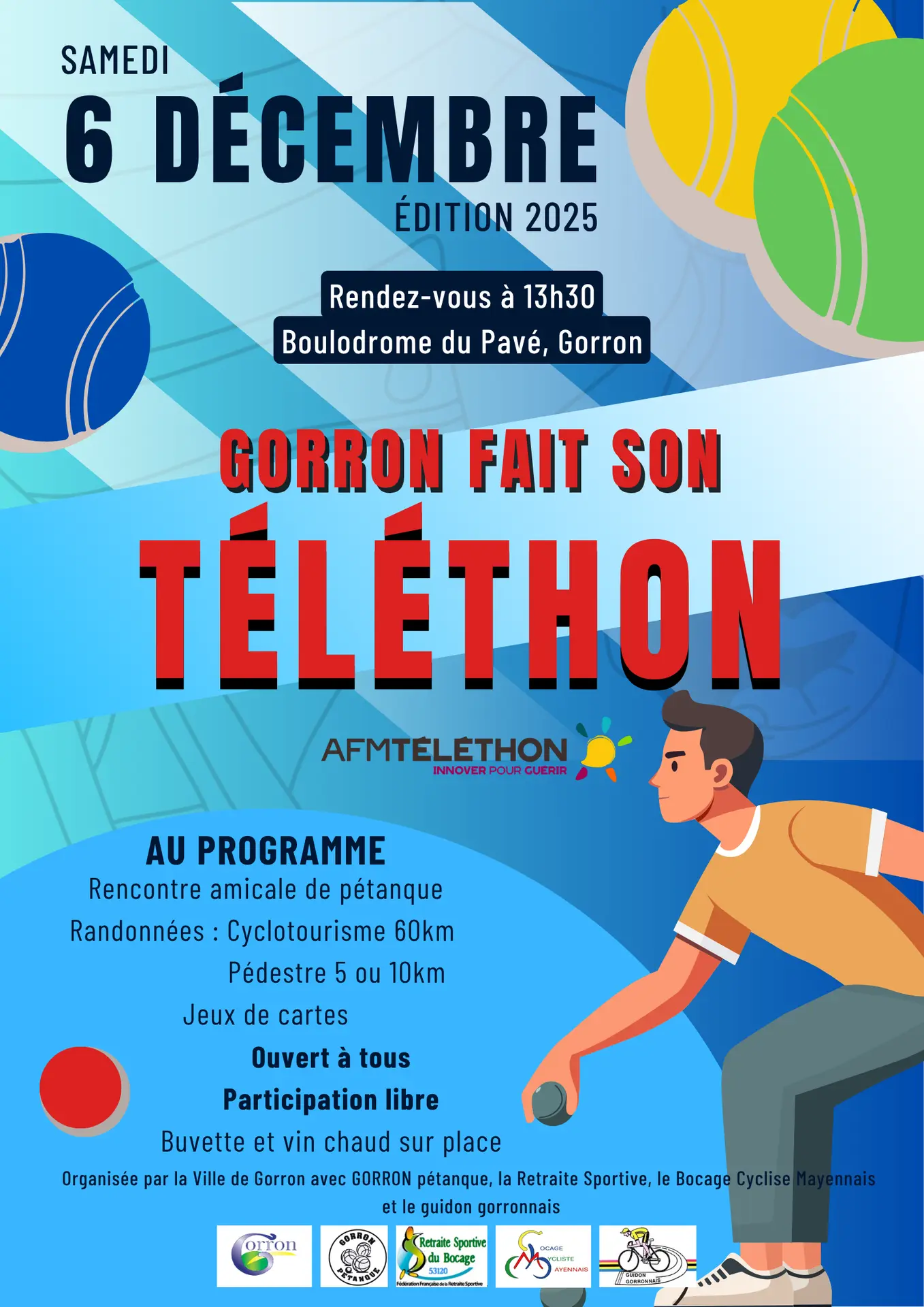 Téléthon Affiche 2024 - 2025 - TELETHON 2025