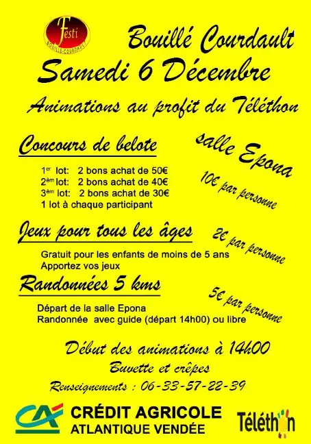 Téléthon à Bouillé