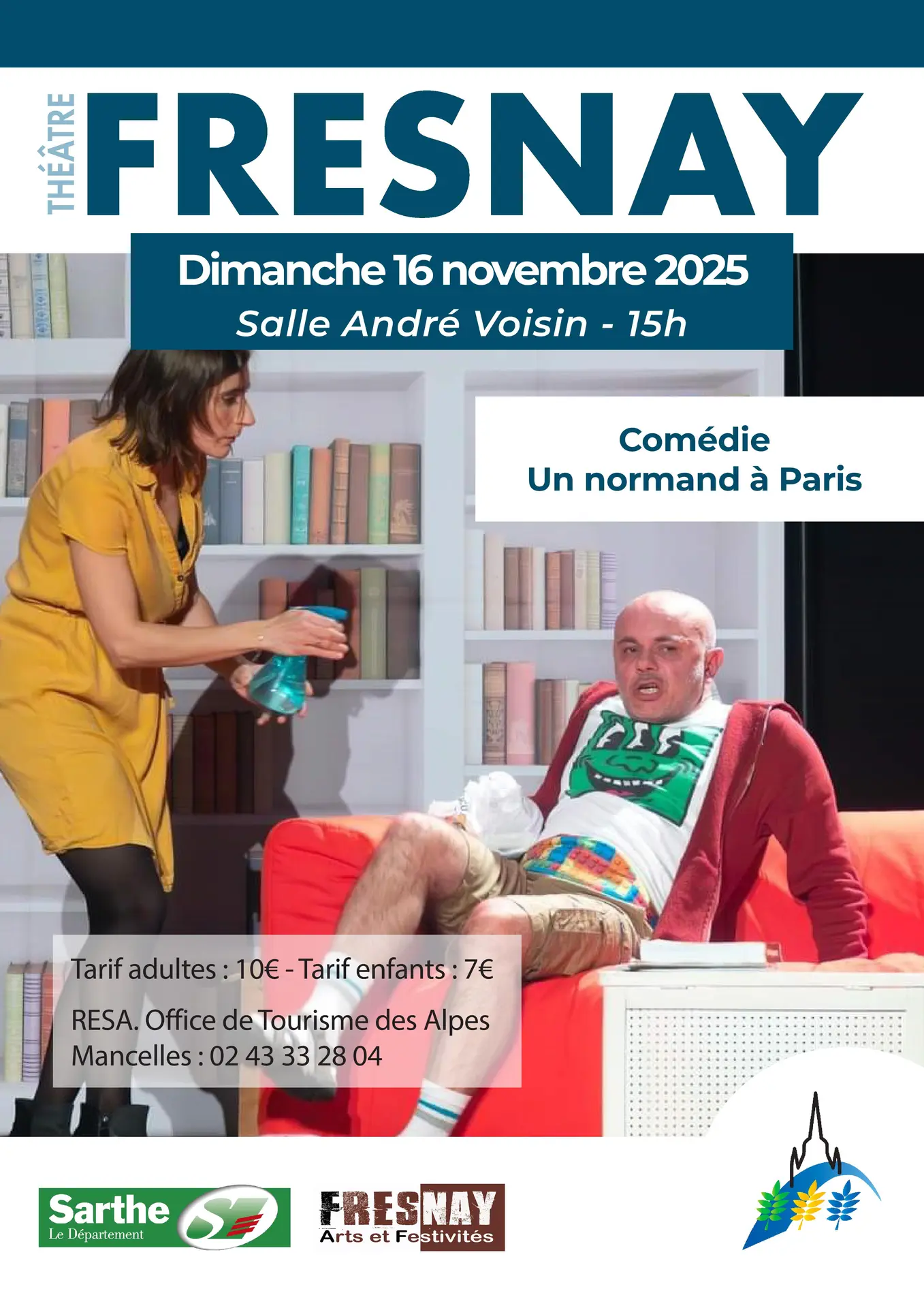 Théâtre comique Un normand à Paris Fresnay 16 11