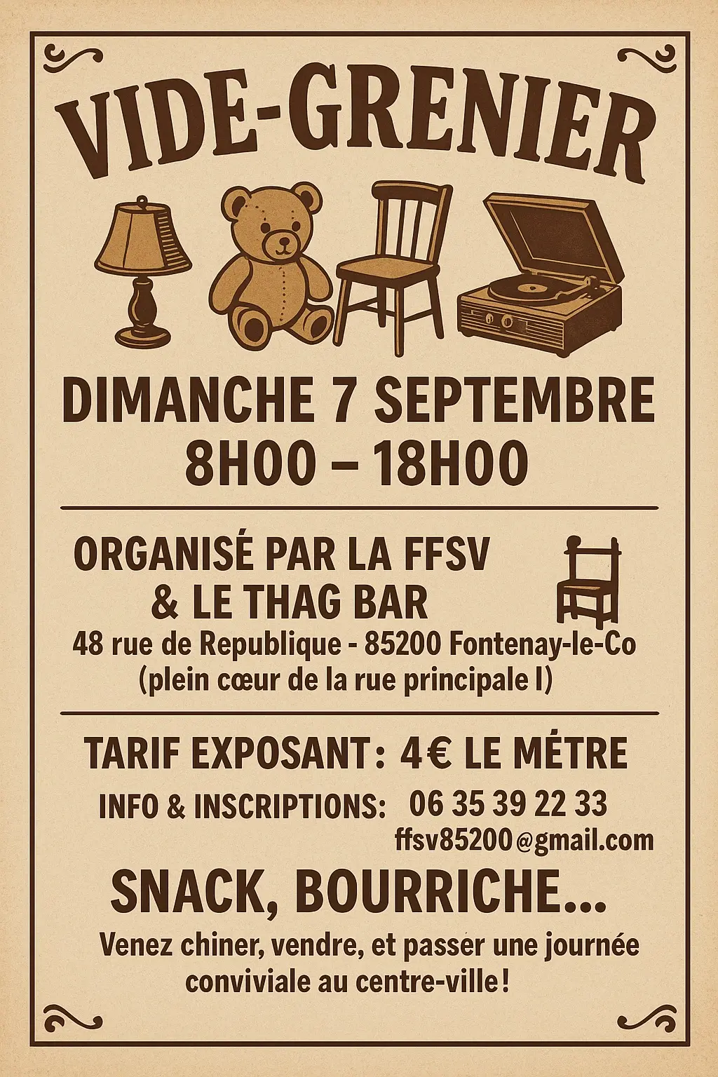 Vide grenier