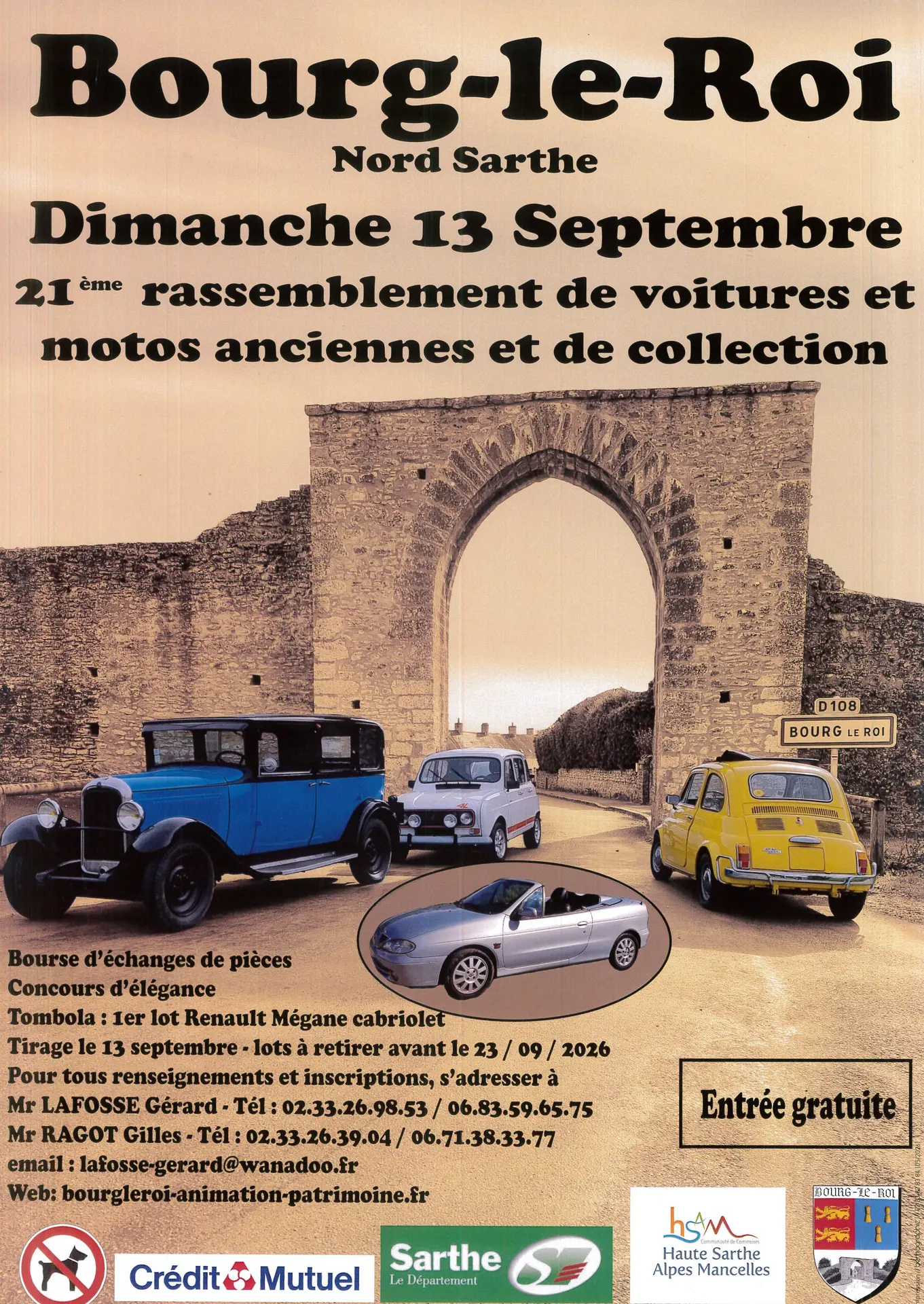 Voitures anciennes Bourg-le-Roi 13 09