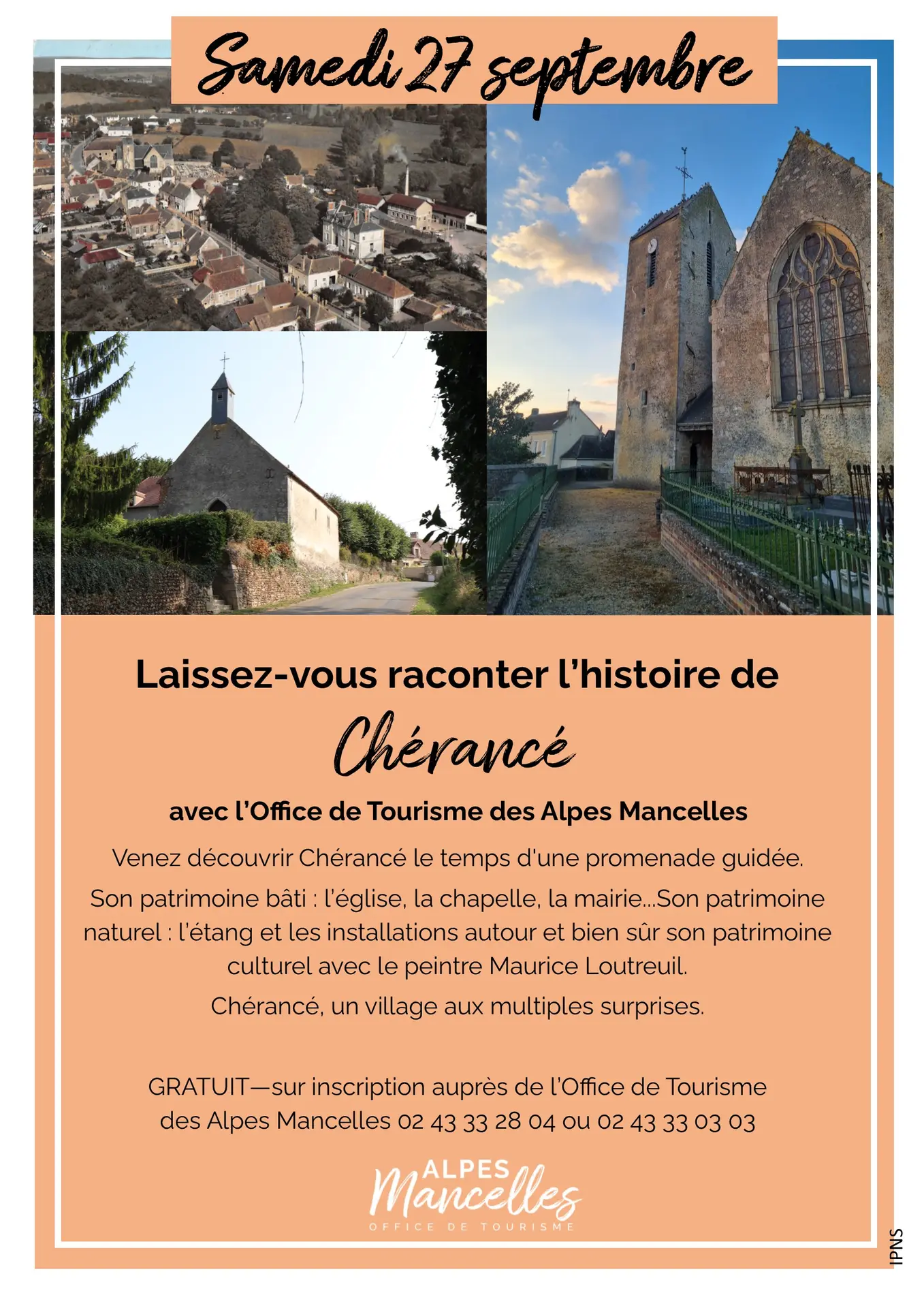 Visite guidée Chérancé 27 09 OTAM