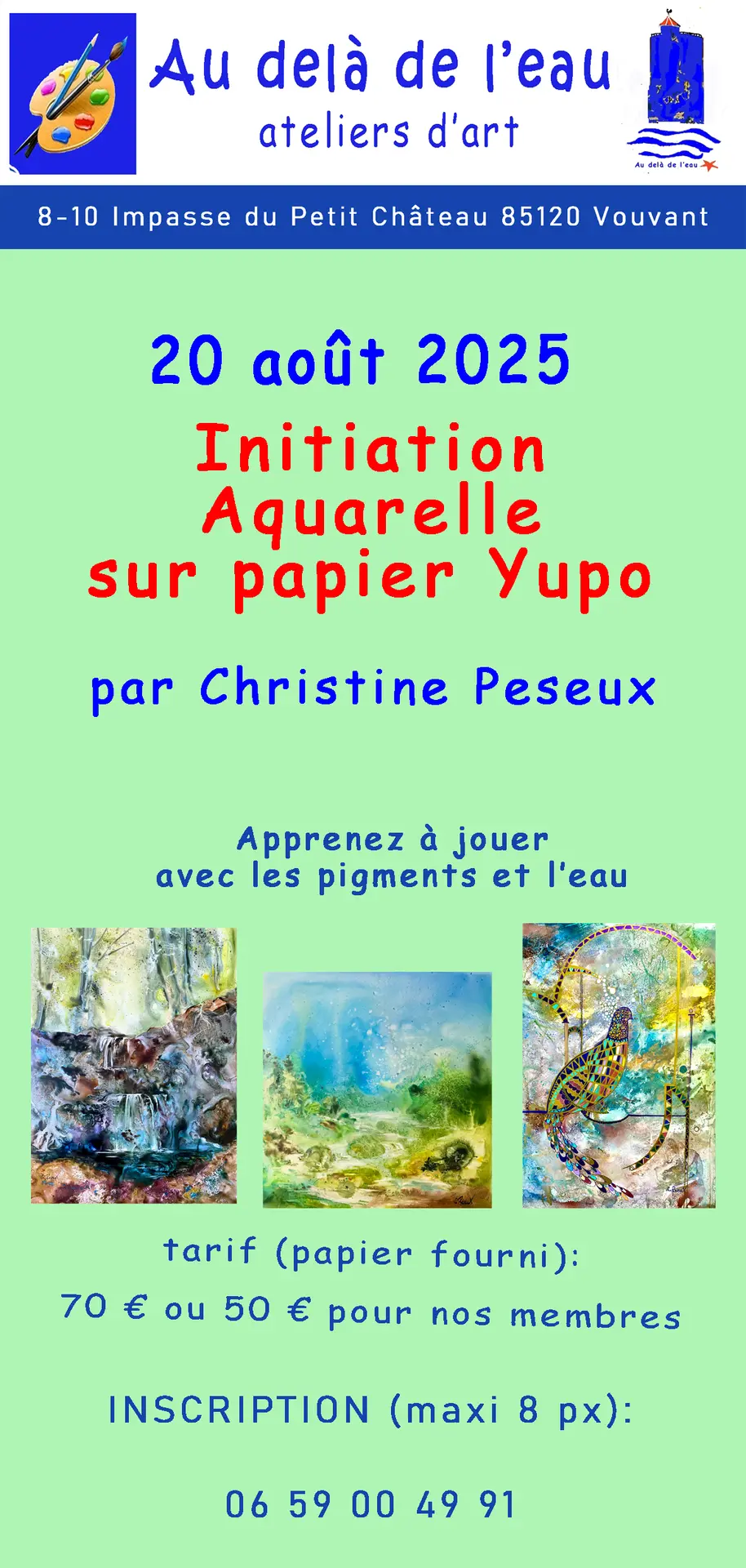 Initiation Aquarelle