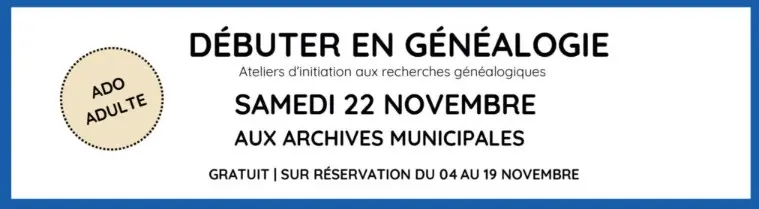 atelier généalogie