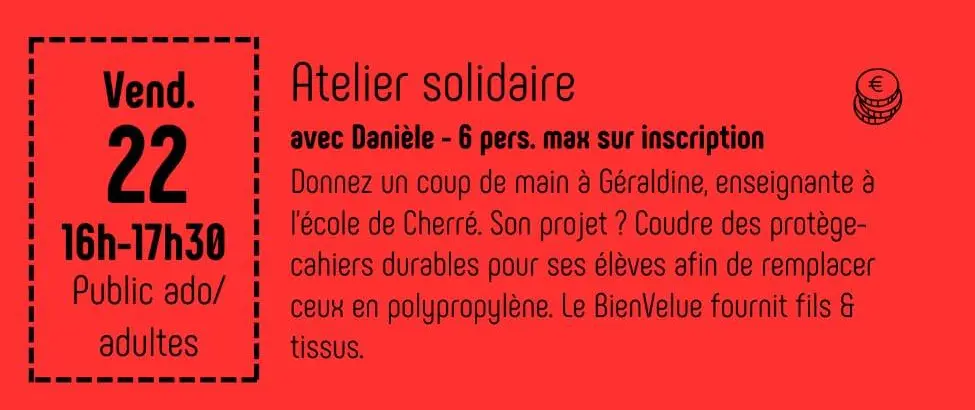 atelier solidaire 22 aout