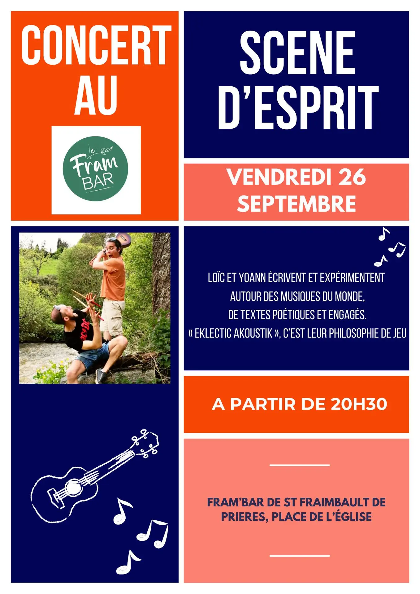 concert au Fram Bar