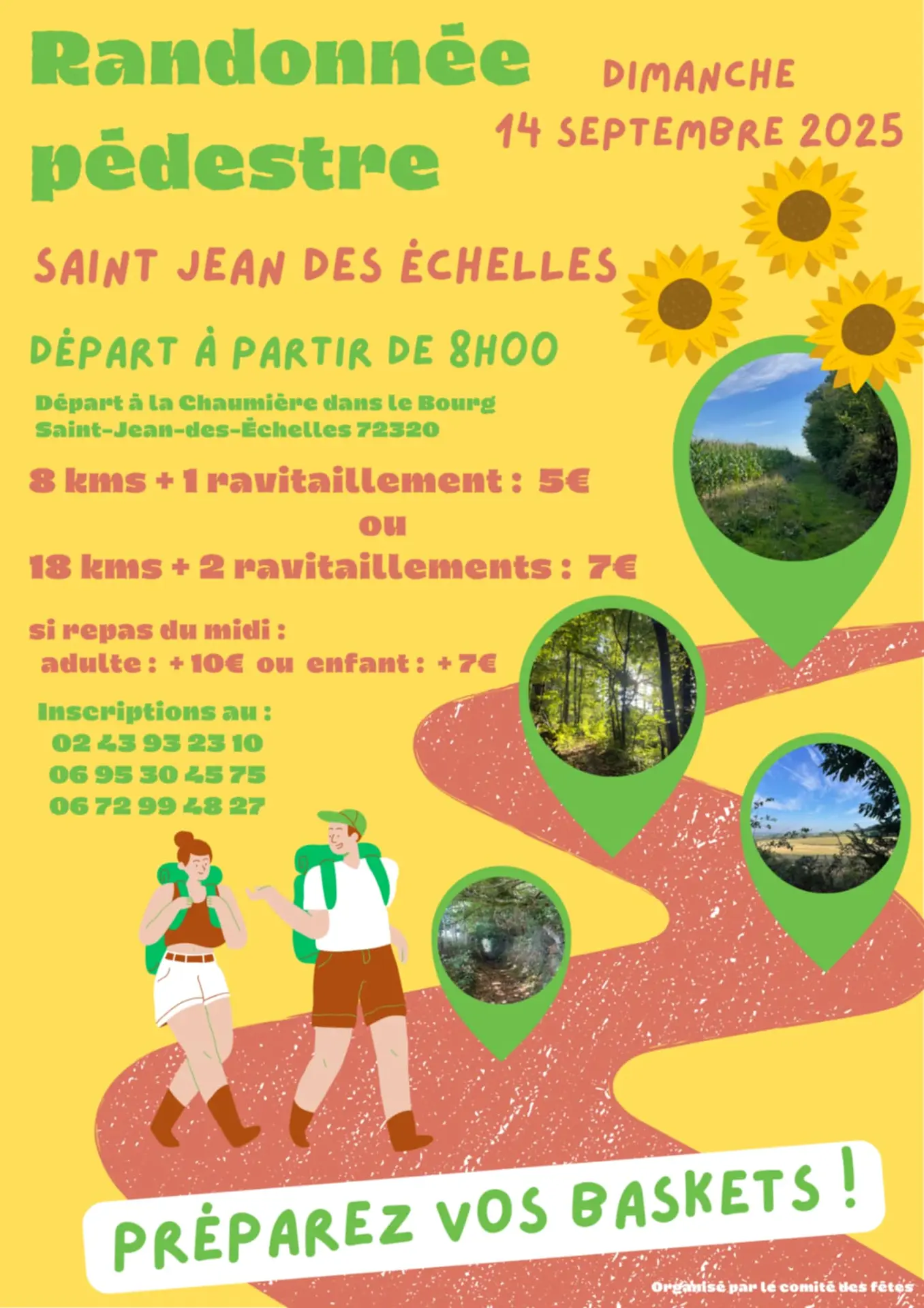 Randonnée pédestre St Jean des Echelles
