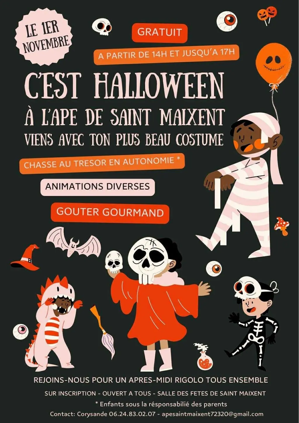 halloween 1er nov st maixent