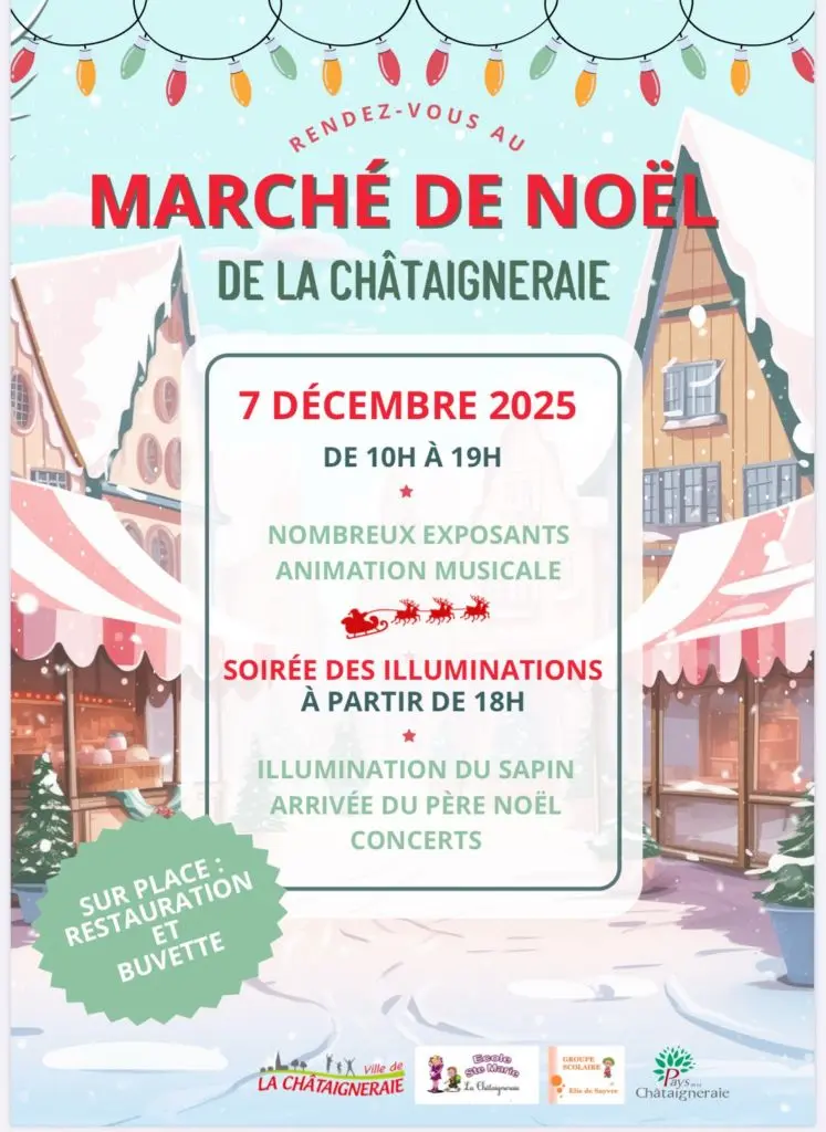 marché de noel la chataigneraie