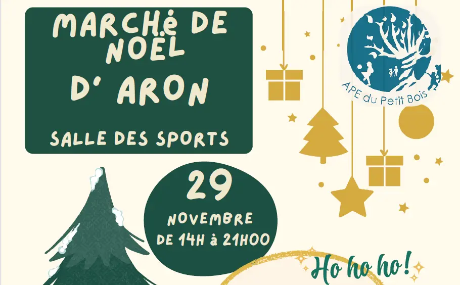 marché noel aron