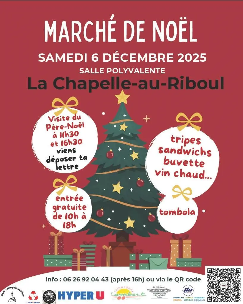 marché noel chapelle au riboul