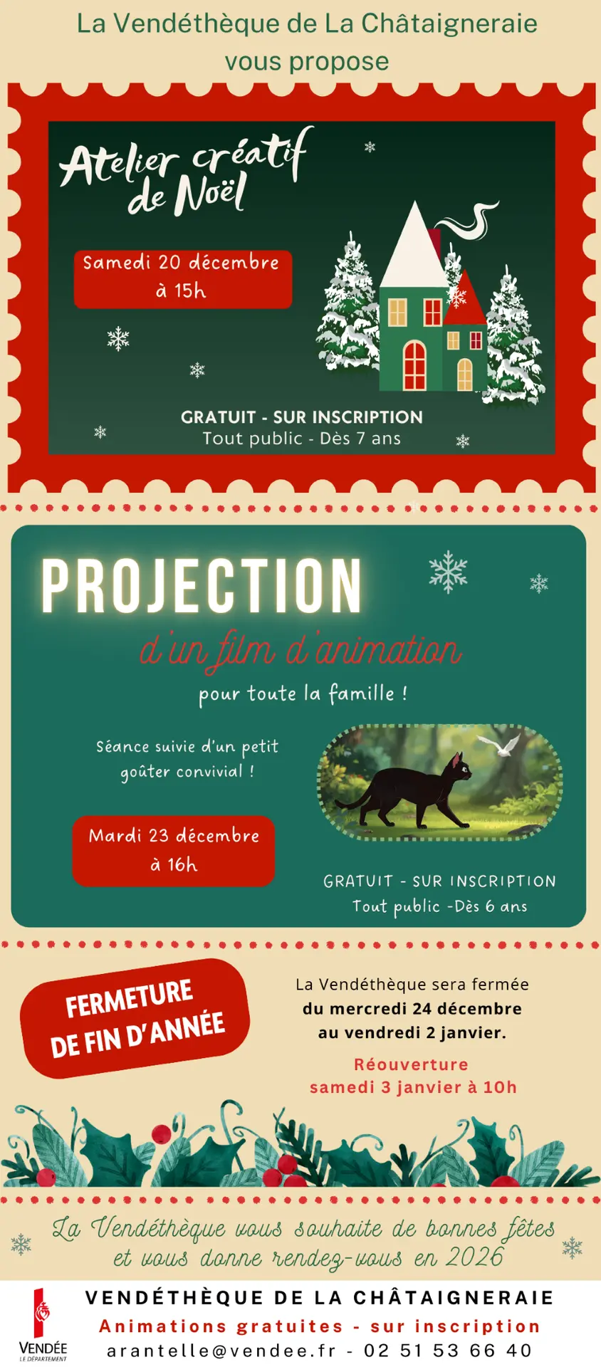 noël - la Châtaigneraie - 85