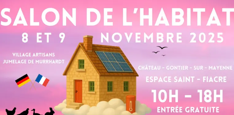 salon de l'habitat chateau gontier