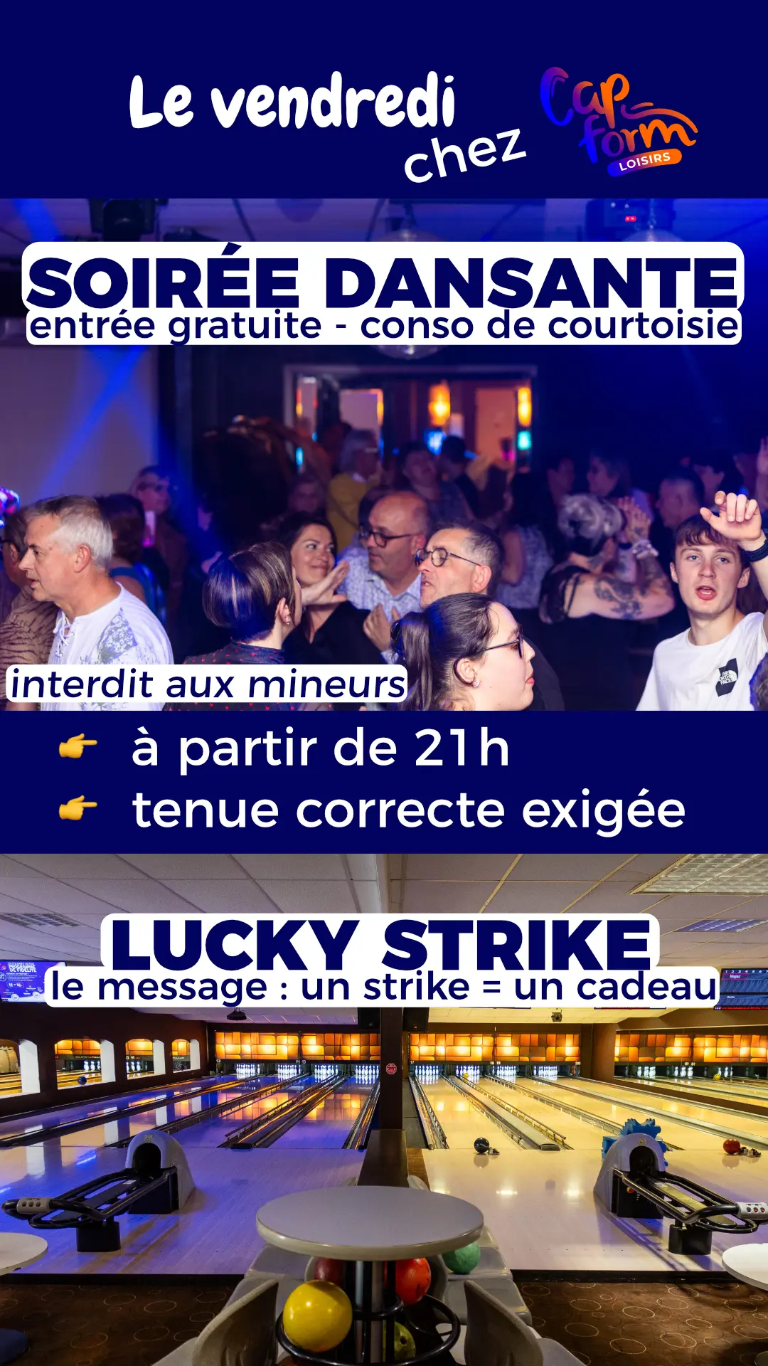soirée cap form
