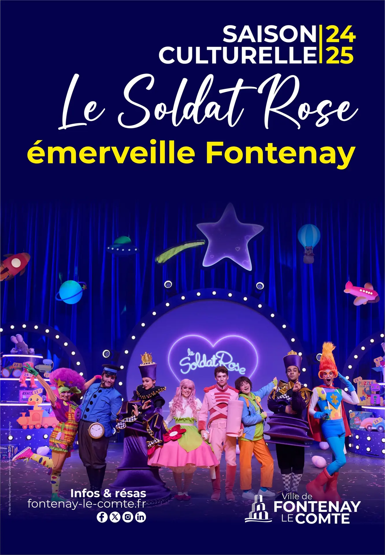 spectacle Le Soldat Rose Fontenay-le-Comte 2025