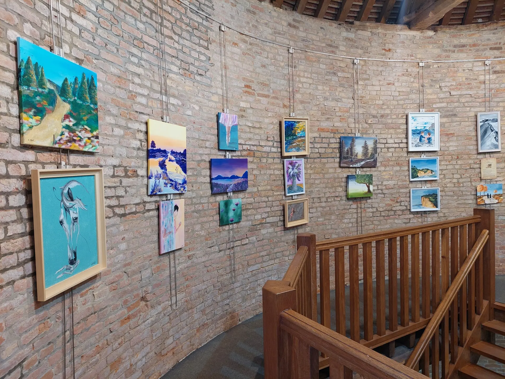 Exposition Thorel et Flament, à Offranville