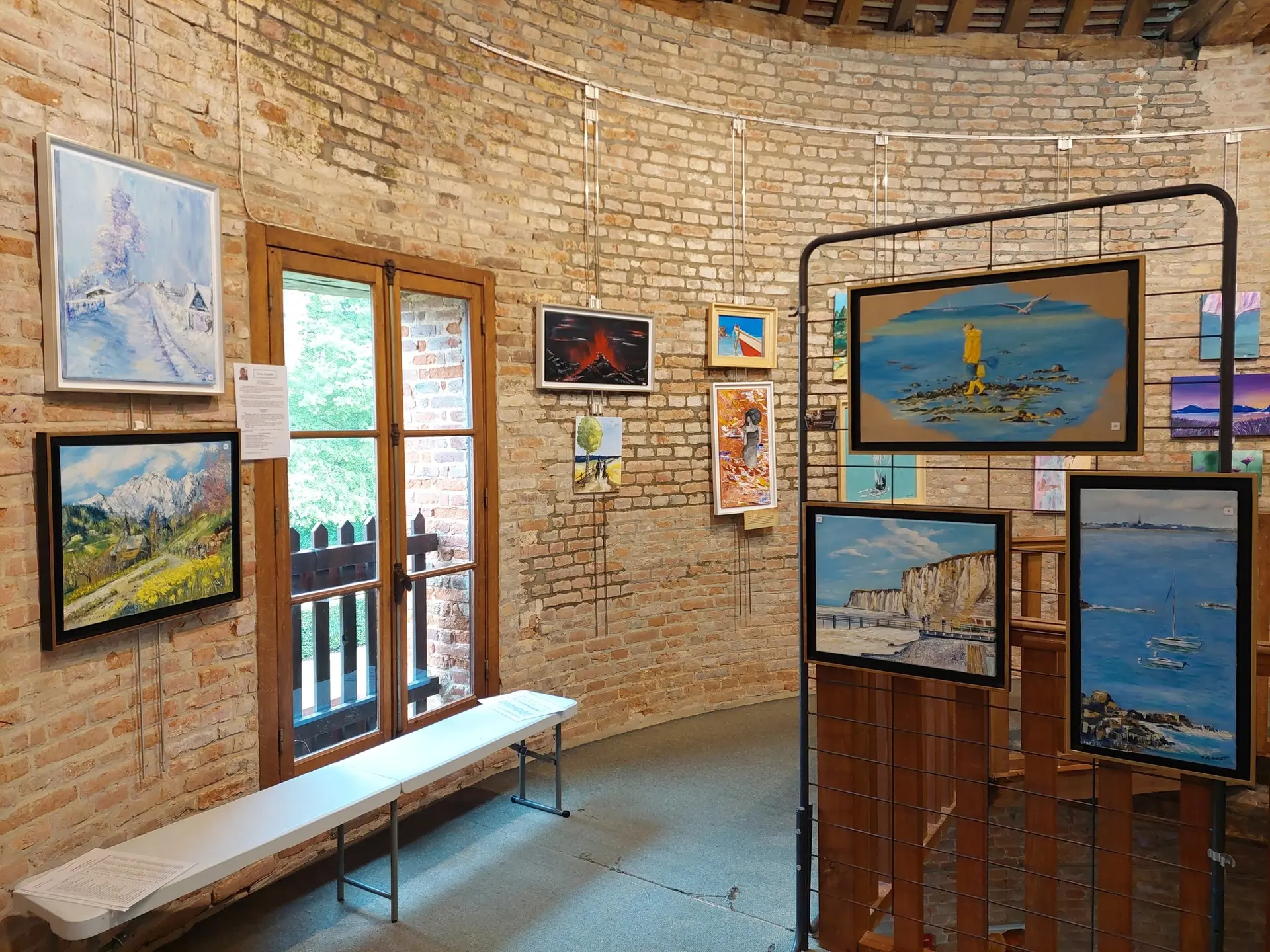 Exposition Thorel et Flament, à Offranville