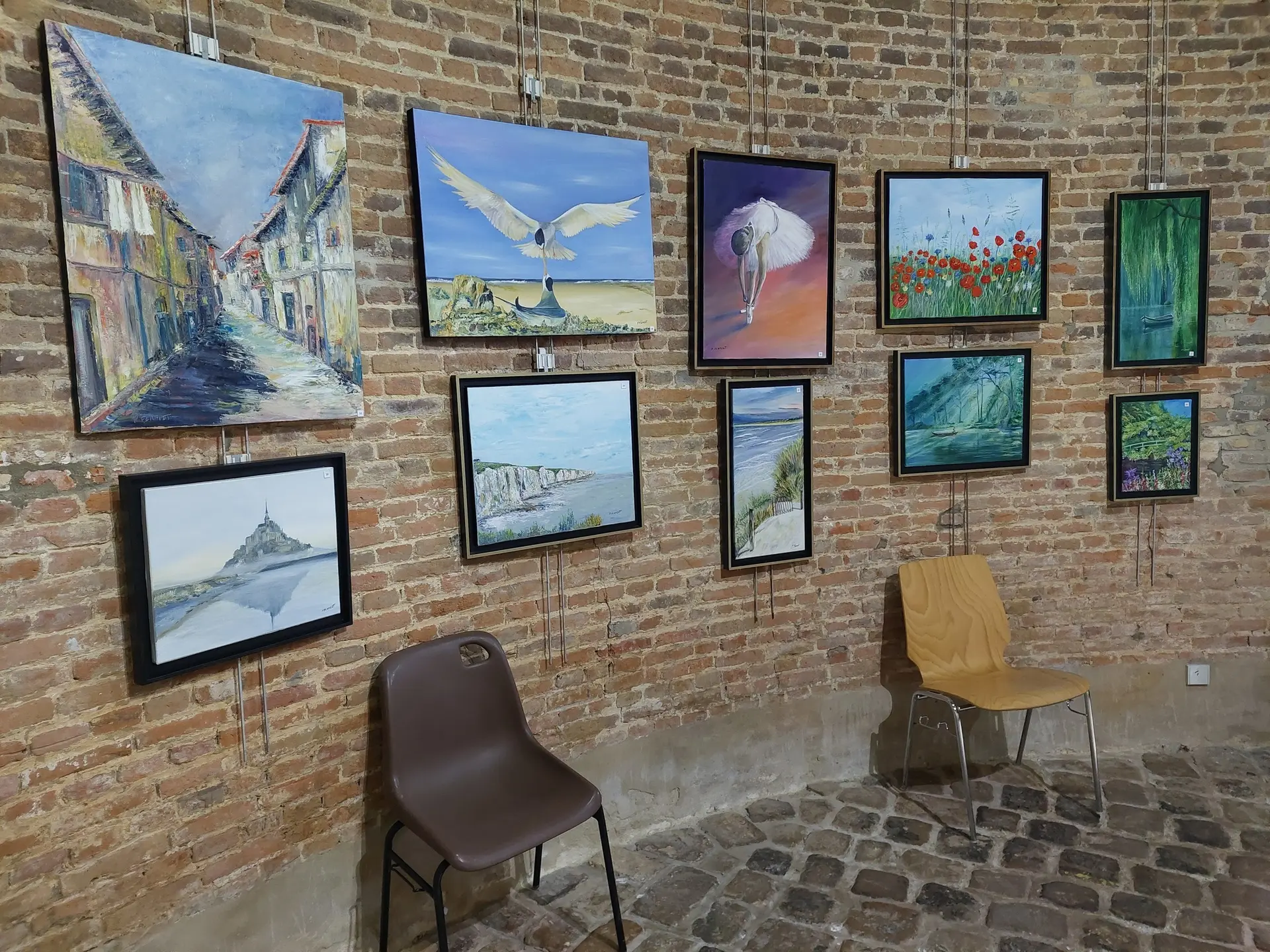 Exposition Thorel et Flament, à Offranville