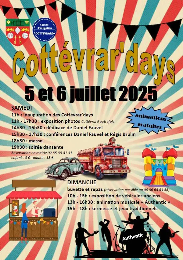 5 et 6 juillet cottévrard
