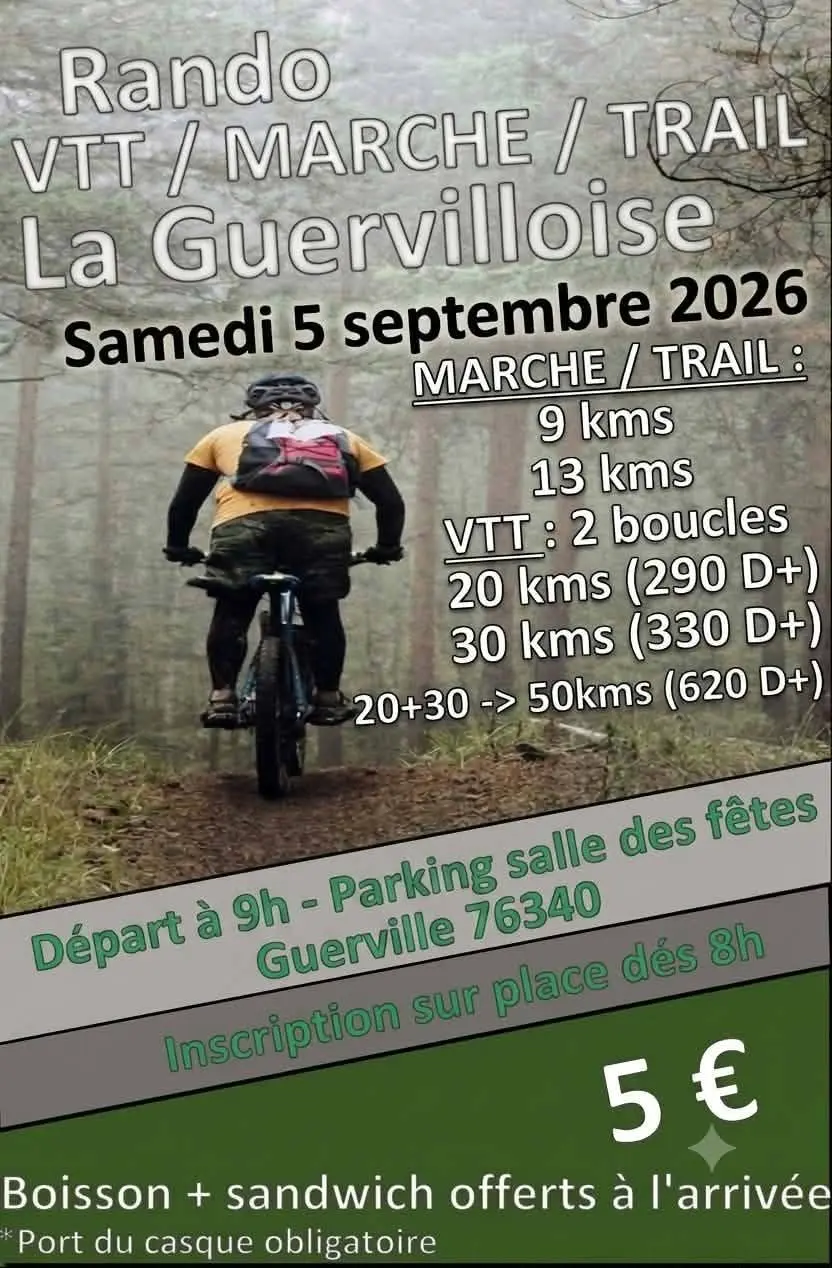 5 septembre - randi vtt trail