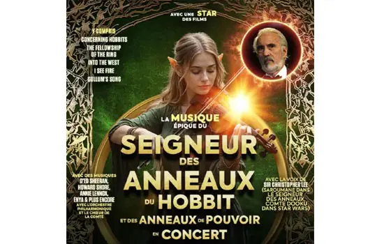 Le Seigneur des Anneaux et Le Hobbit Live en Concert