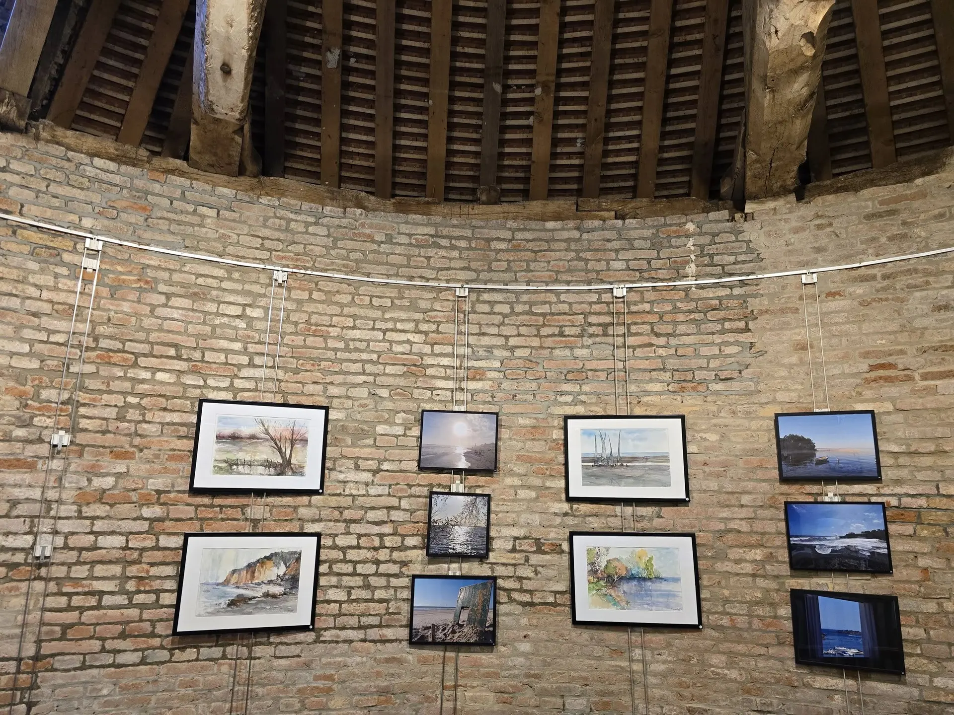 Exposition de D.Castioni, V. Gentil, S.Neulichedl et T.Prod à Offranville
