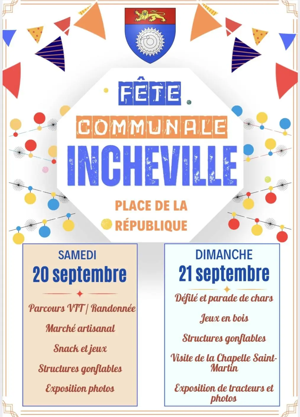 Fête communale Incheville 1