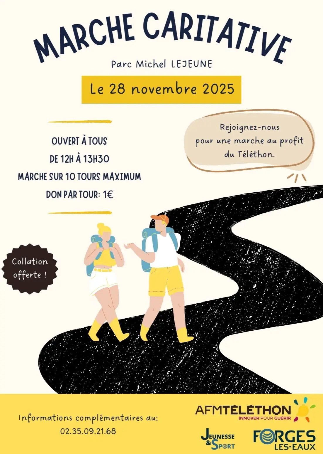 Marche caritative Télathon