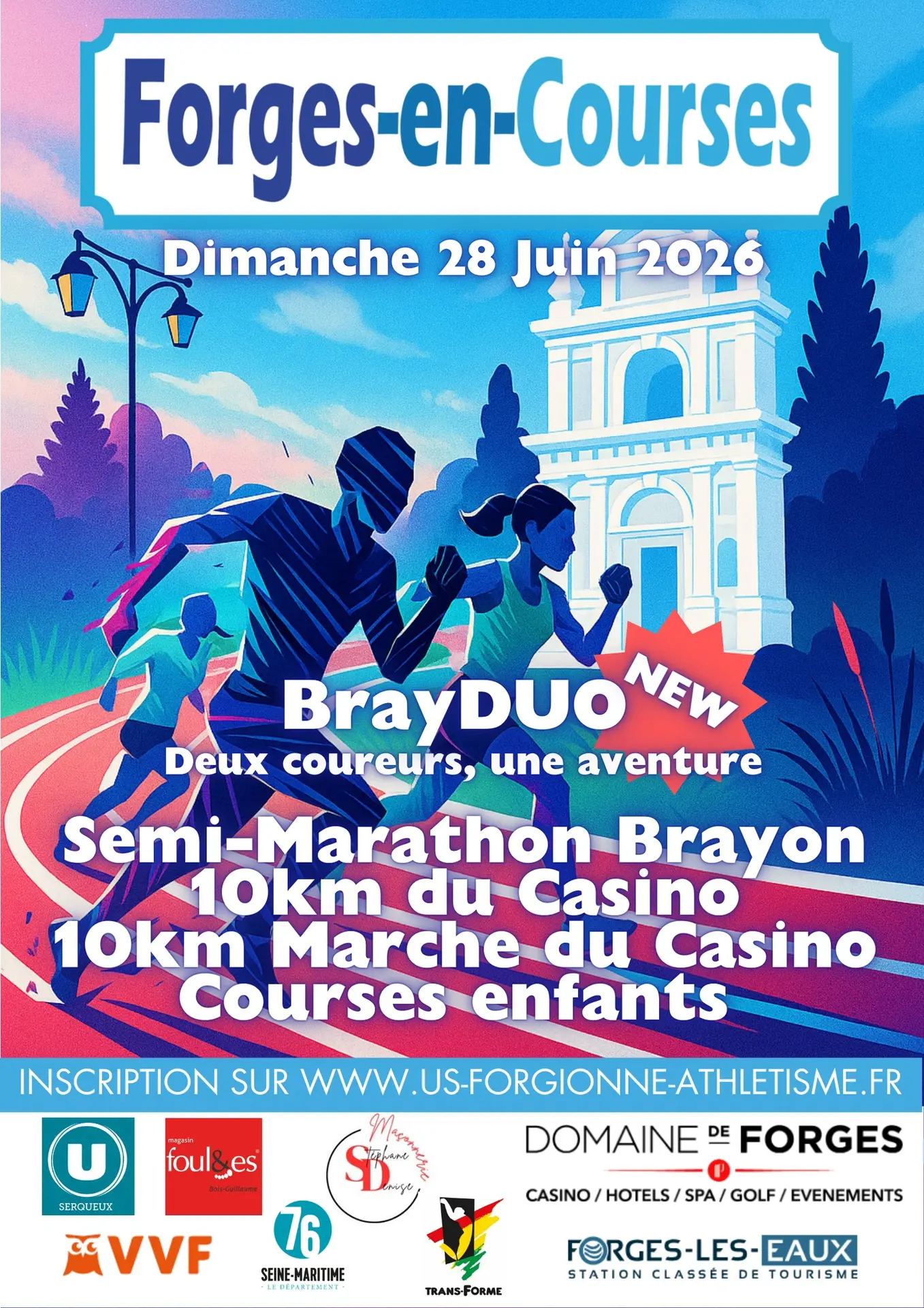 Forges ne Course, semi-marathon Forges-les-Eaux