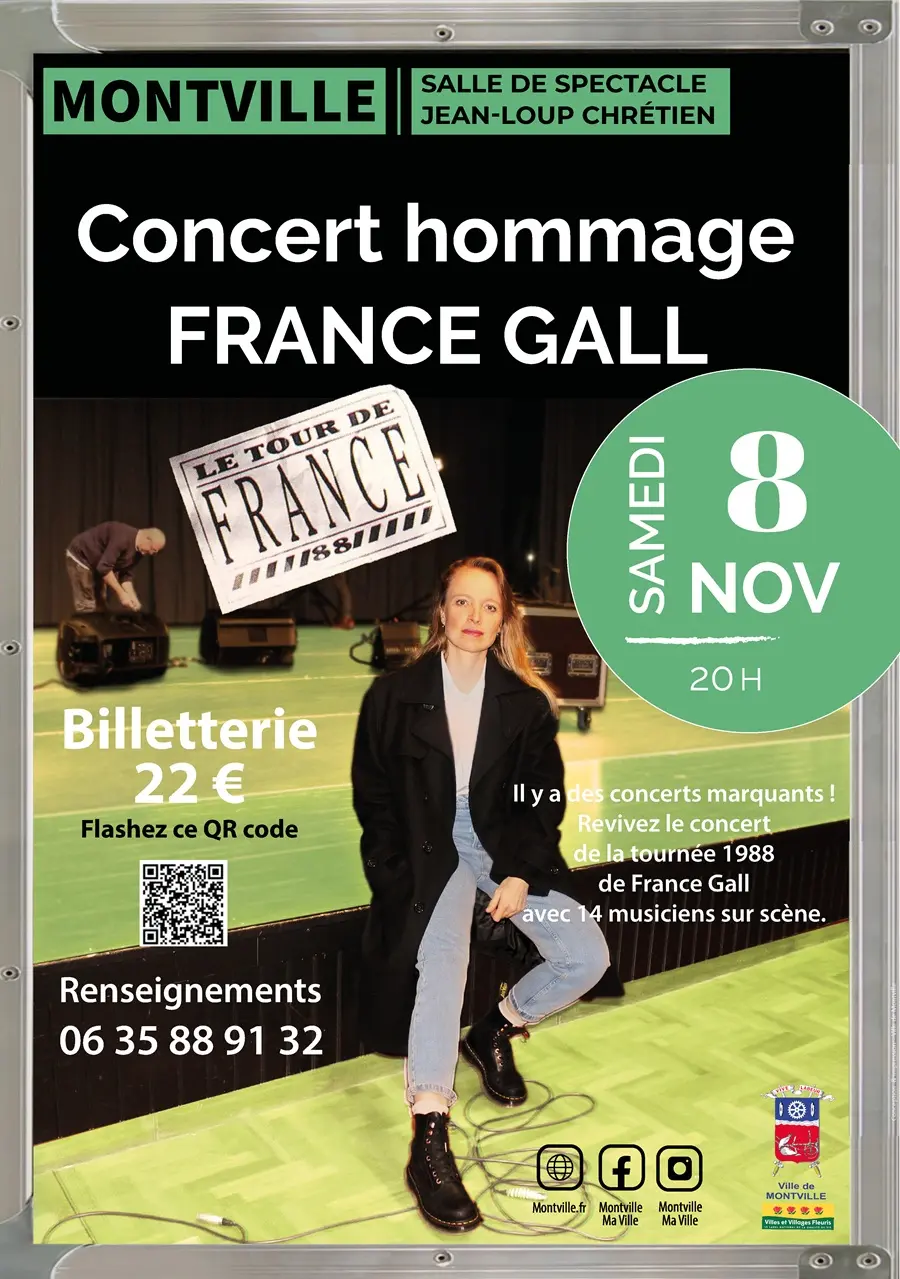 8 novembre Montville France Gall