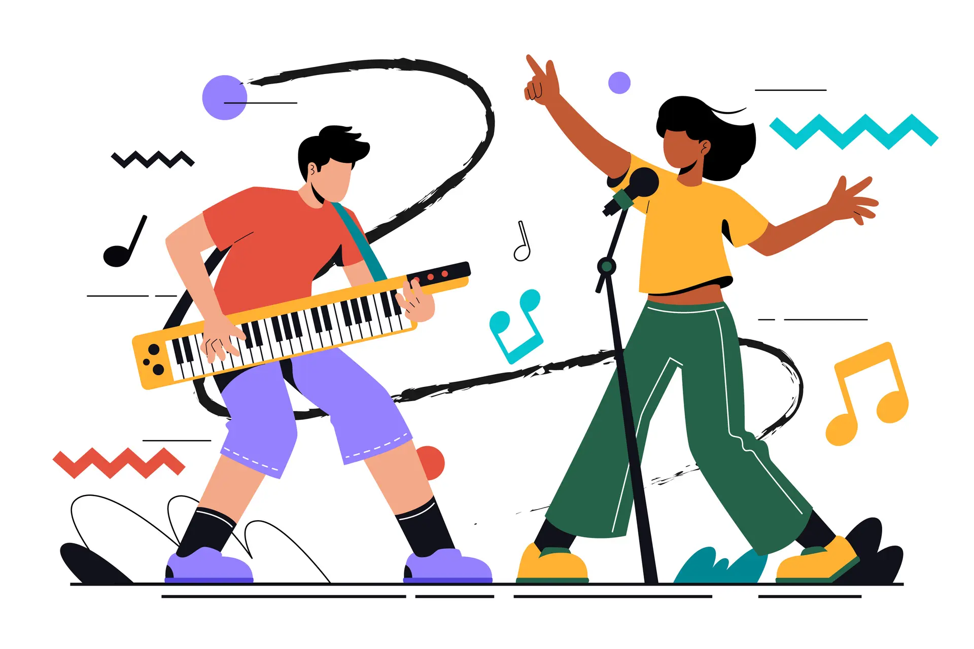 Illustration concert