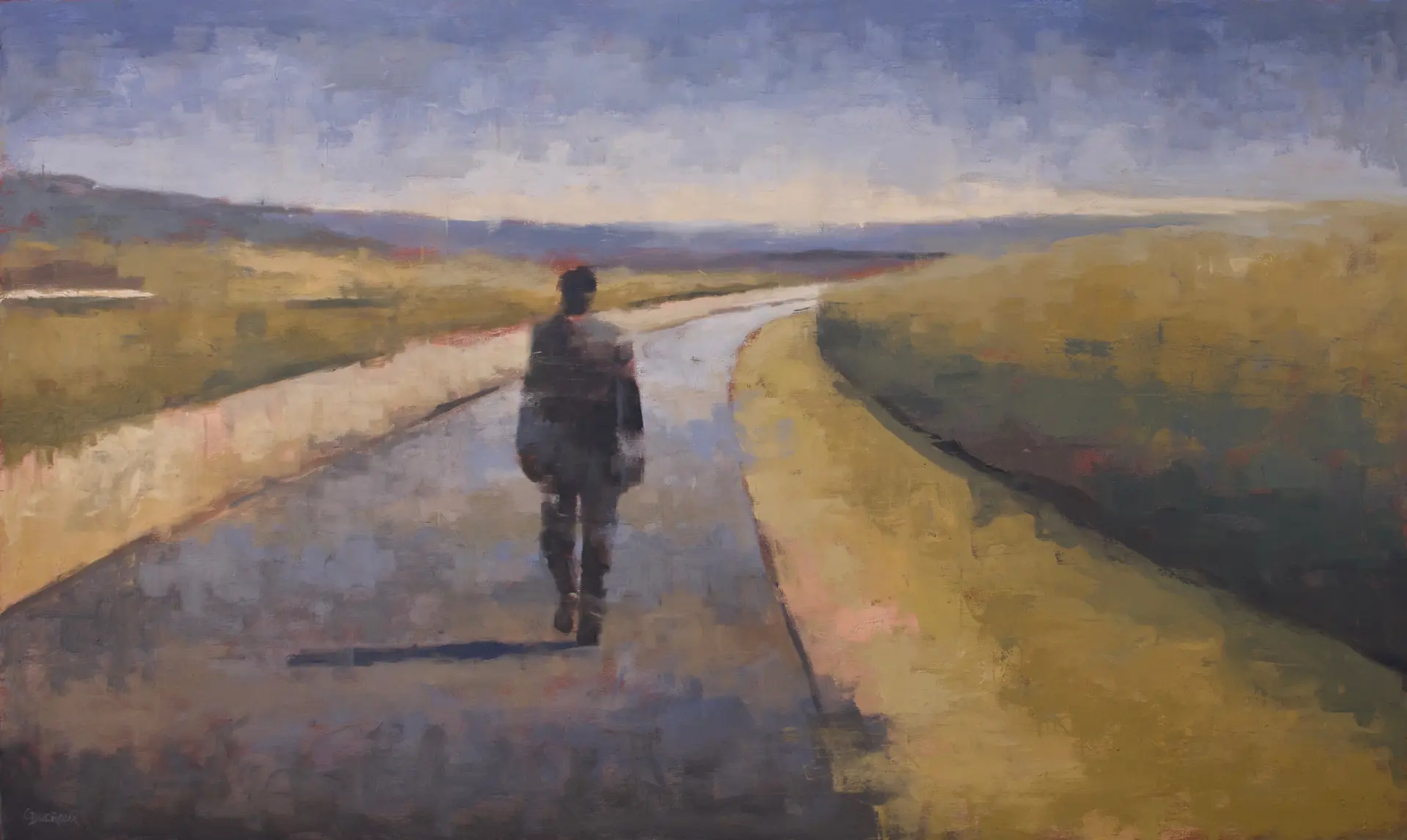 Homme de dos 97 cm x 162 cm