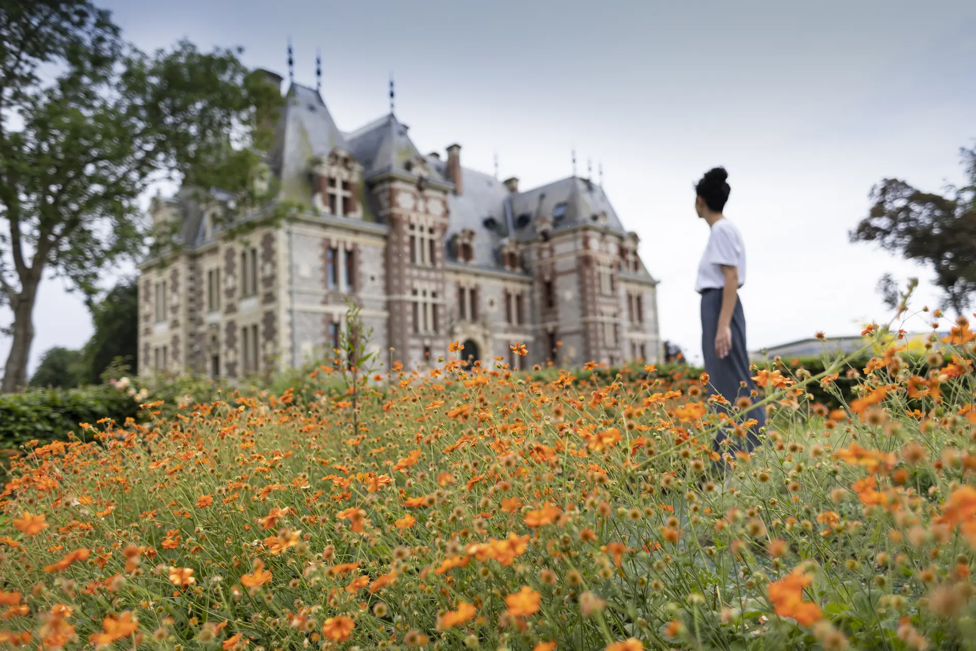 Château et jardins du centre d'art