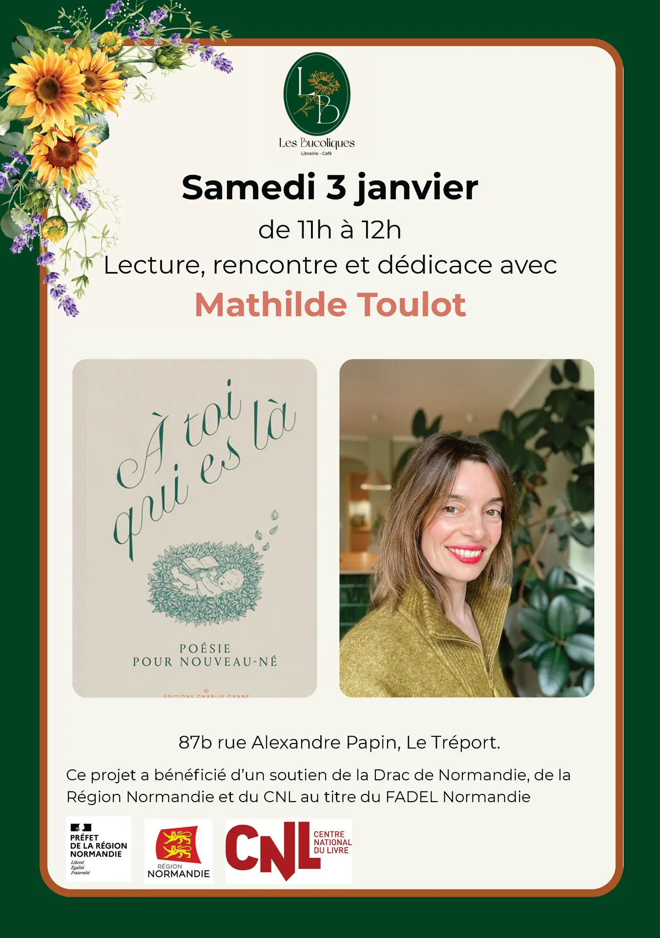 010326 - LE TREPORT - Décicace Mathilde Toulot