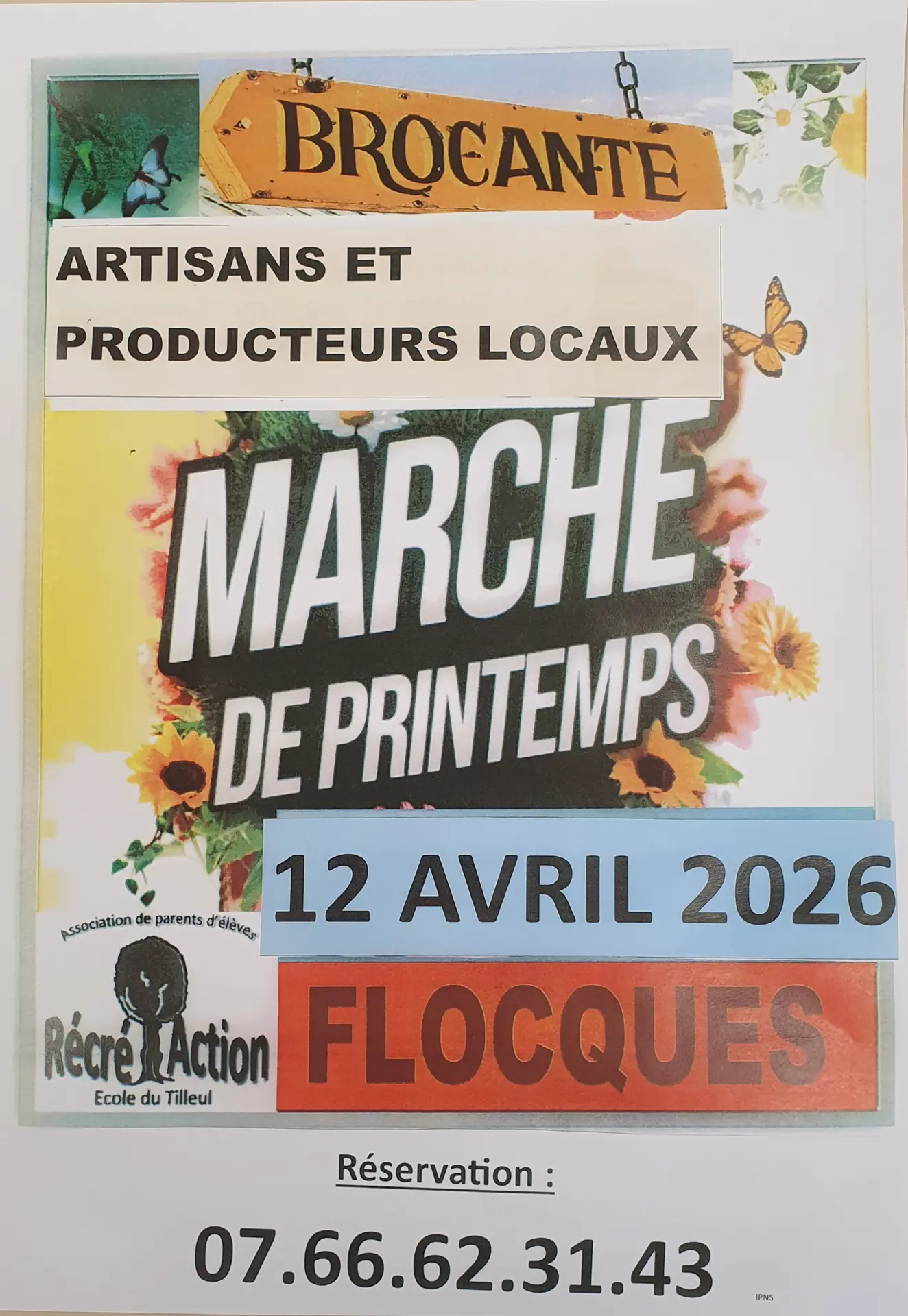 041226 - FLOCQUES - Marché de printemps