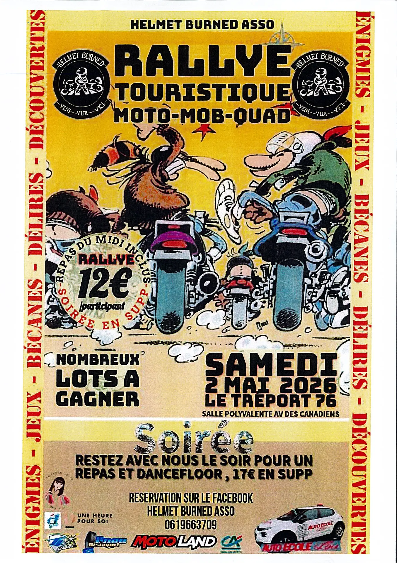 050226 - LE TREPORT- Rallye touristique moto mob quad