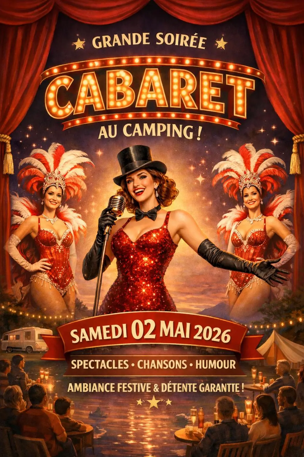 050226 - MESNIL REAUME - Cabaret au camping