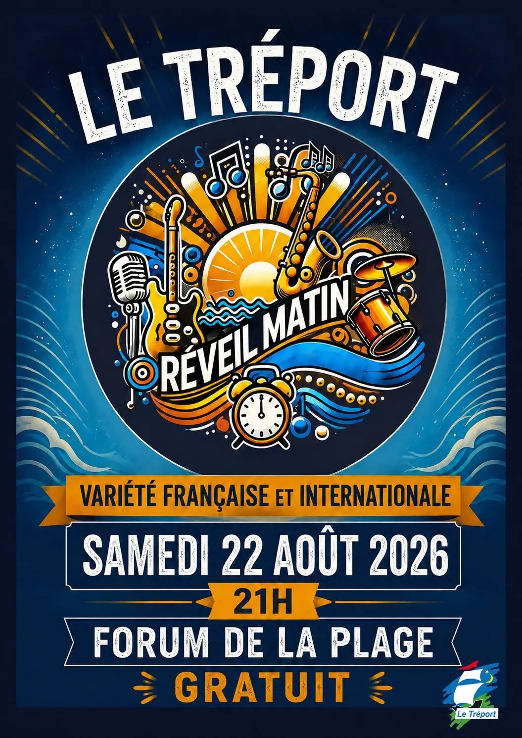082226 - LE TREPORT - Réveil matin
