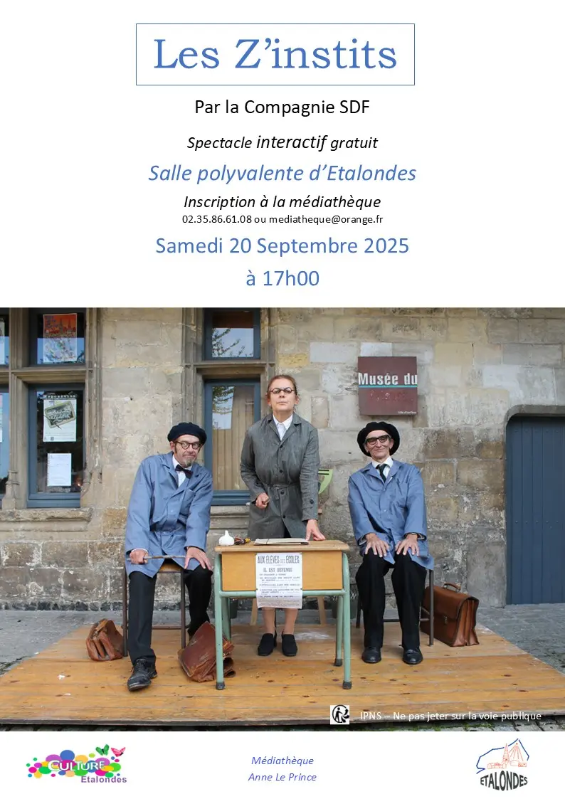 092025 - ETALONDES - Spectacle Les Z'instits
